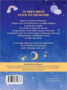 Livre - 25 histoires pour s'endormir : 4e de couverture